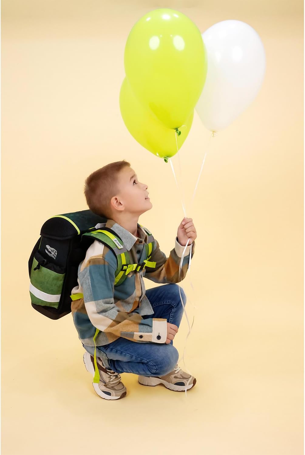 Belmil Classy Schulranzen Set 4 - teilig (403-13/AG/S) M Dinosaur World 2, M Dinosaur World 2