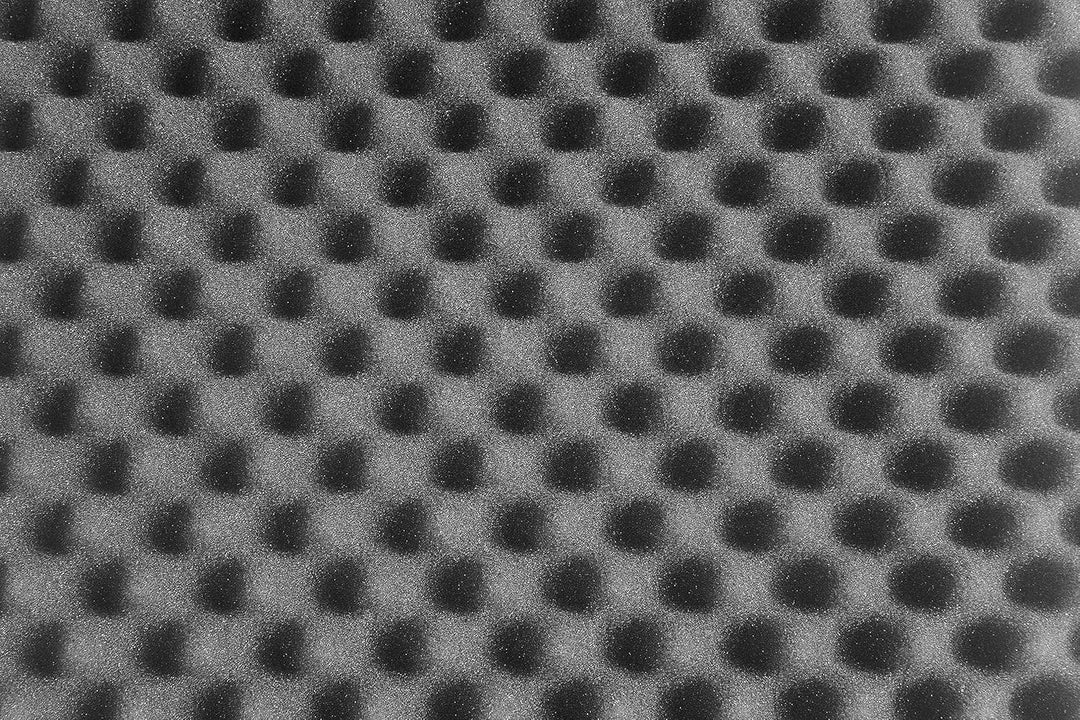SCHAUMEX ® Noppenschaumstoff 50x30x5cm - Akustik Schaumstoff, Akustikschaumstoff, Dämmung für Tonstu