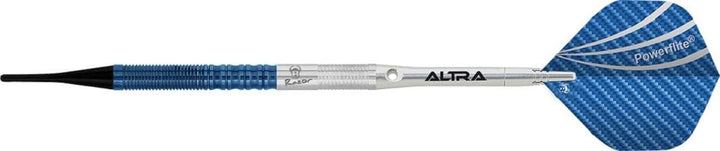 Bull's Razor Soft Dart, Silber/Blau, 18g R3, R3