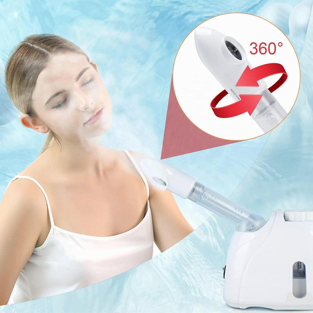 TaFoyu Gesichtsdampfer Gesichtssauna Nano Ionic Gesichtsdampfer, Facial Steamer, Schönheit Spa Persö