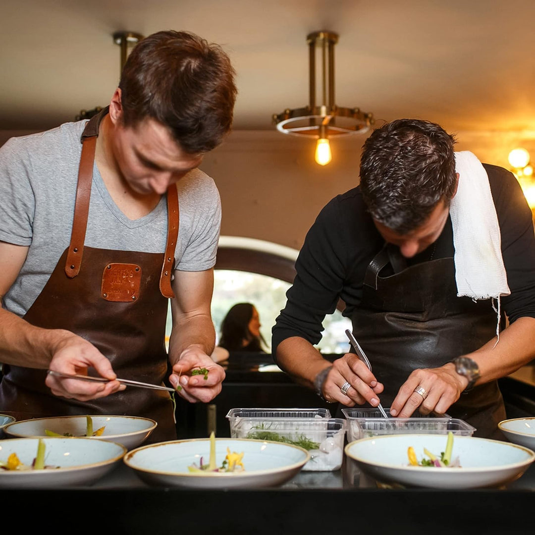 CREATIVECHEF Satz von 10 Küchenzangen Chef Plating Tools Culinary Kit, Präzisionszangen Spezialität