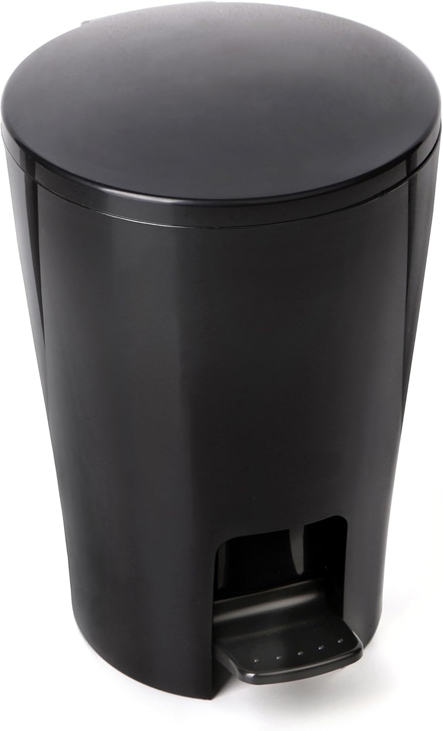 TATAY Badezimmer Mülleimer mit Pedal Diabolo 5L | Herausnehmbarer Inneneimer mit Griff | Praktisches