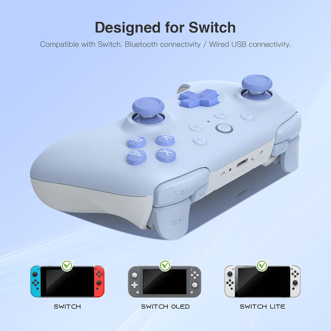 8Bitdo Ultimate 2C Bluetooth-Controller für Switch 2, Switch/OLED/Lite, Hall-Effekt-Joysticks, nicht