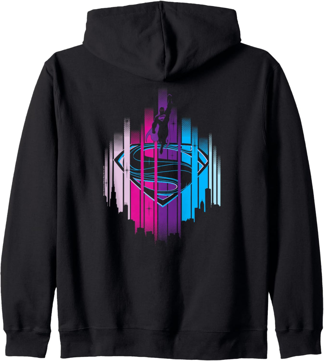 Superman Man of Steel City Lights Kapuzenjacke