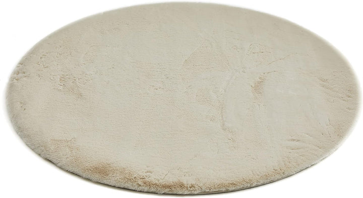 -LUXOR- living Teppich Coste gemütlicher Hochflor Kunstfell Teppich Fellimitat in Schaffelloptik 120