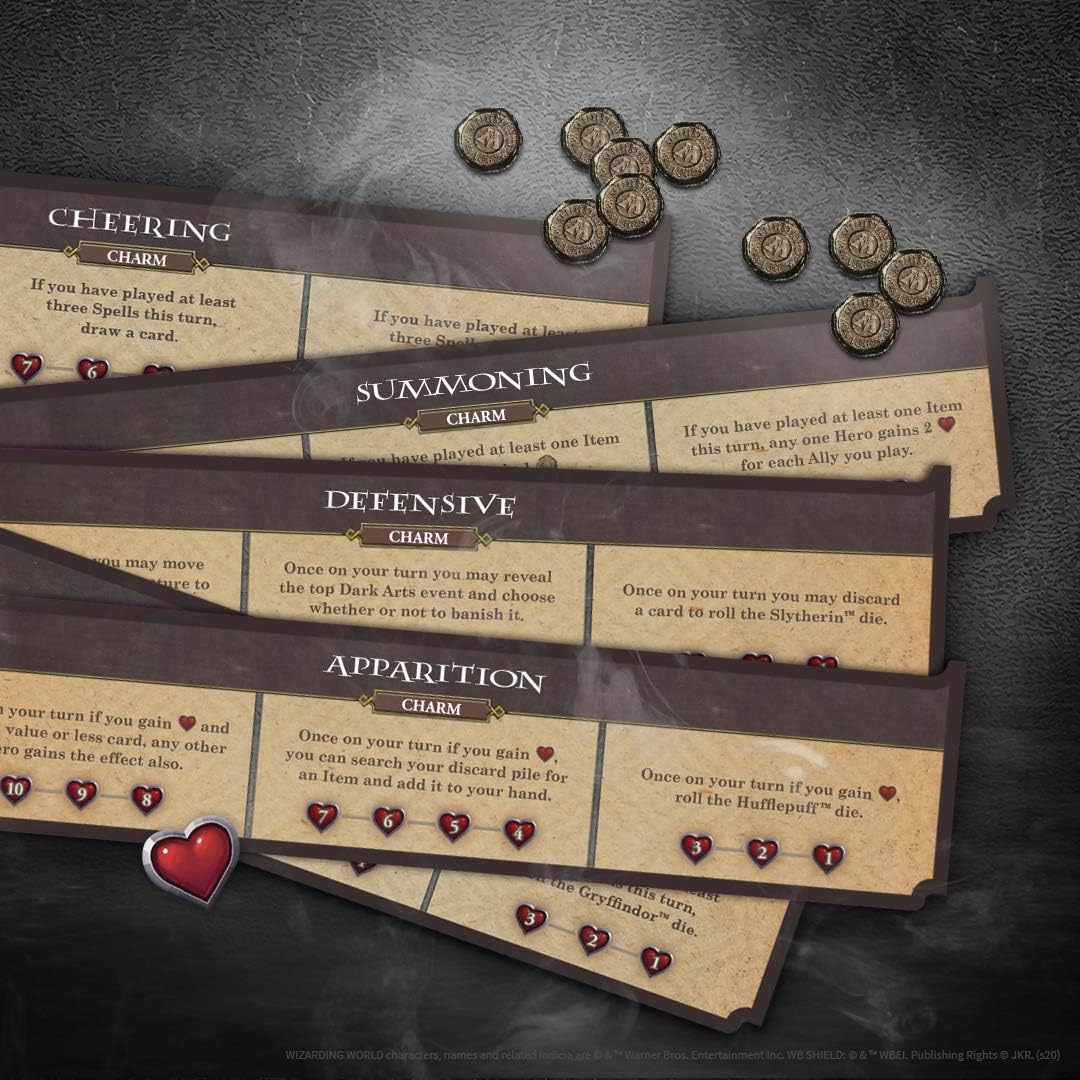 USAopoly - Harry Potter: Hogwarts Battle - The Charms and Potions Expansion - Board Game Hogwarts Sc