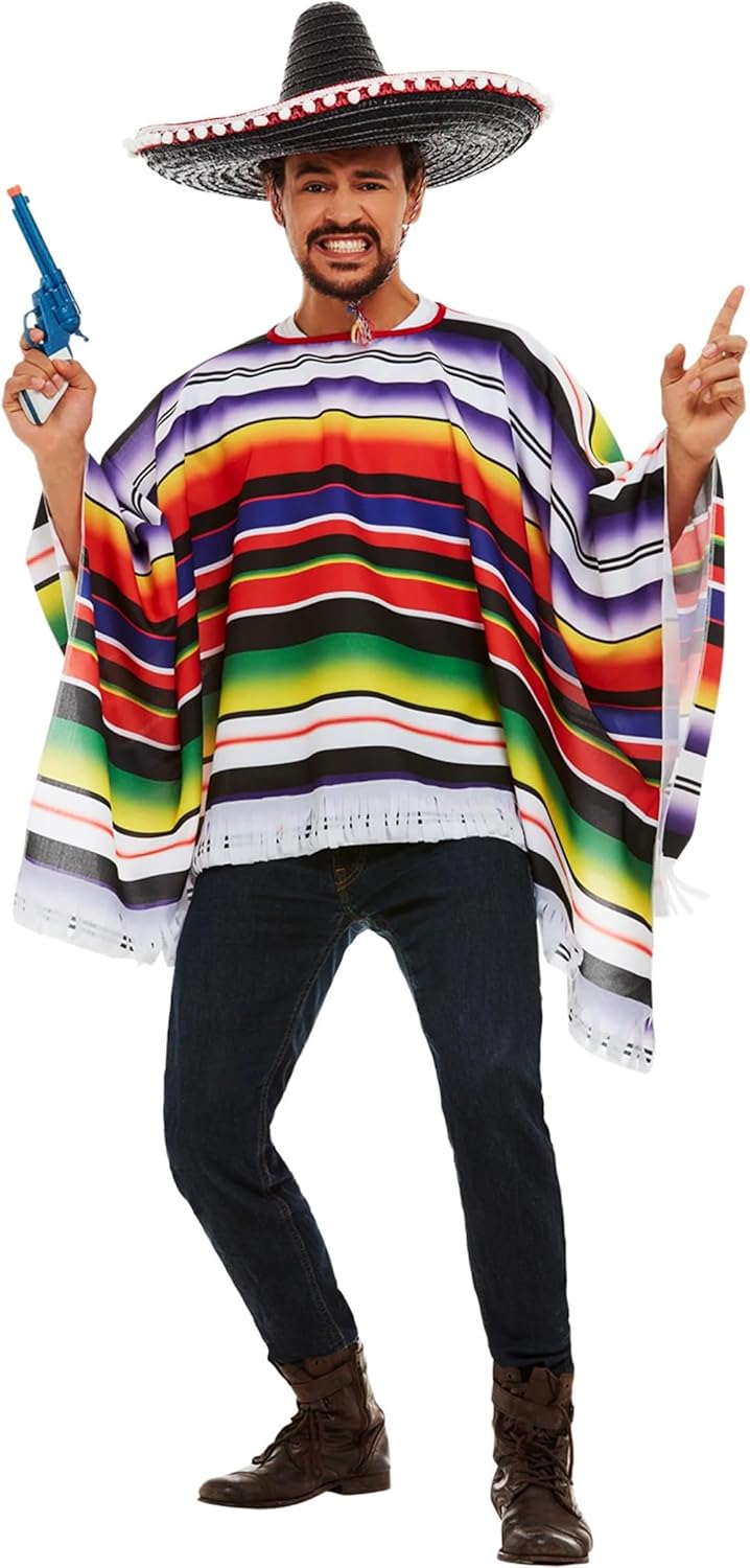 KULTFAKTOR GmbH Mexikanischer Poncho M, M