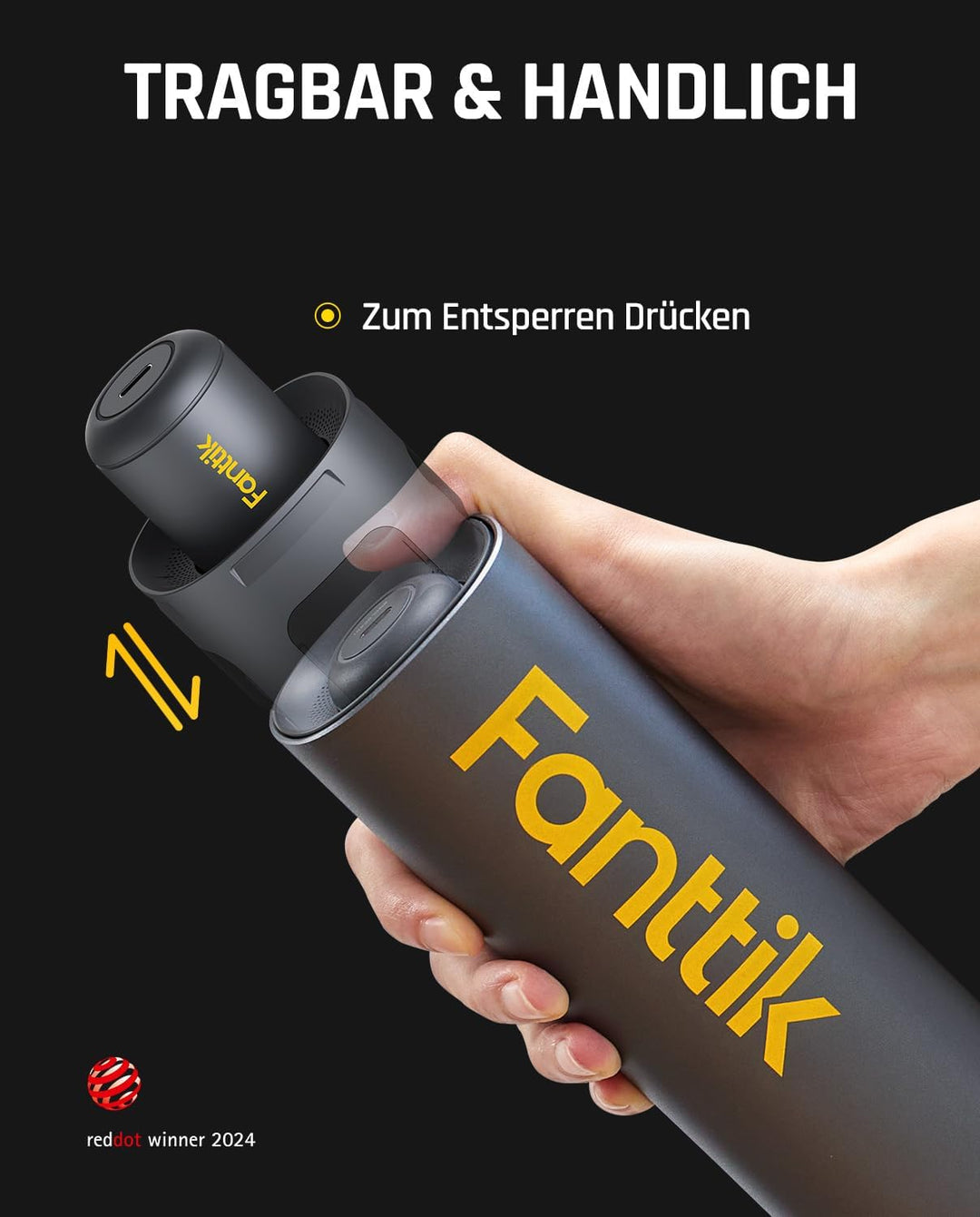 Fanttik S1 Pro 3.7V Magnetische Electric Screwdriver, Leistungsstarkes-Schraubendreher-Set mit 16 Bi