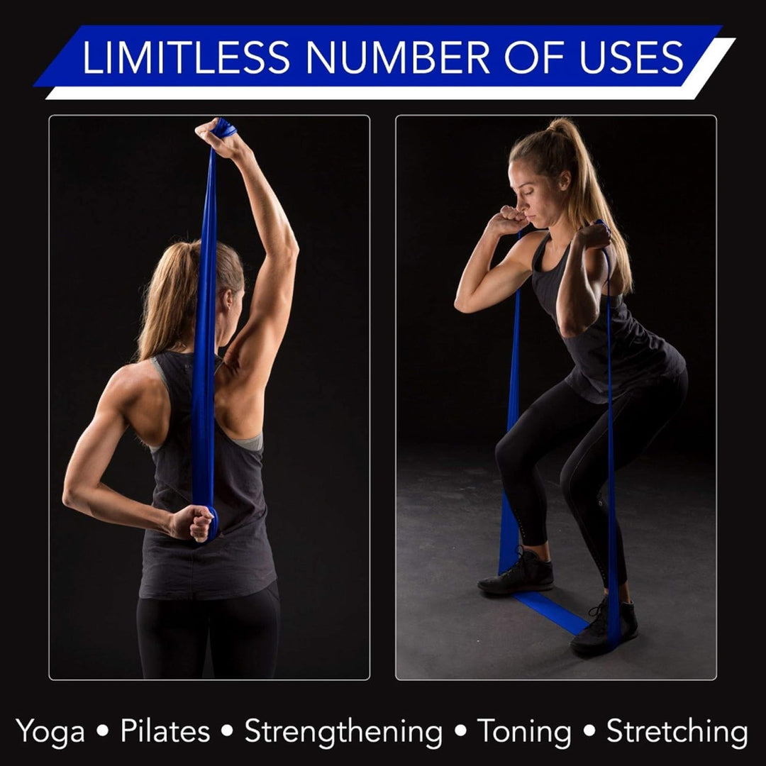 TheraBand Original Fitnessband | Thera-Band Resistance Band für Kraftraining und Abnehmen zuhause od