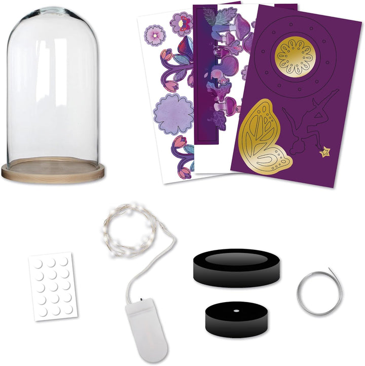 Janod J09177 Lichterglocke zum Selbermachen-Thema Fee-Lichterkette mit Batterien-Les Ateliers Déco-K