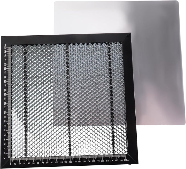 TIOMIOSEA Laser Wabentisch,Laser Waben Arbeitstisch Honeycomb Wabenplatten 300 x 300 x 22 mm,Laser H