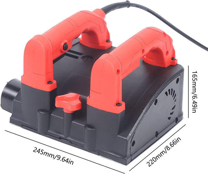 Elektrischer Wandschneider 1200w – Leistungsstarker Mauernutfräse Mit 26 Blatt, 1000-4000 u/Min – Pu