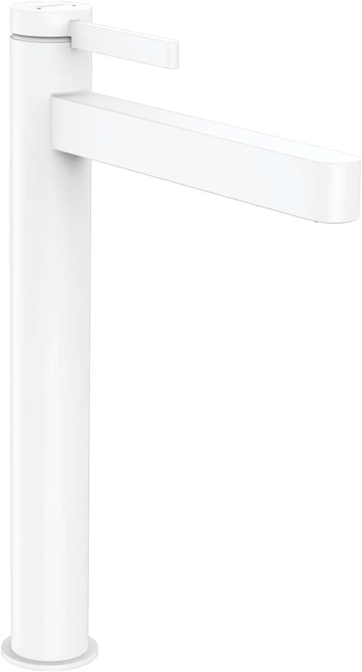 hansgrohe Waschtischarmatur Finoris, Wasserhahn Bad mit Auslauf Höhe 260 mm, mit Push-Open Ablaufgar