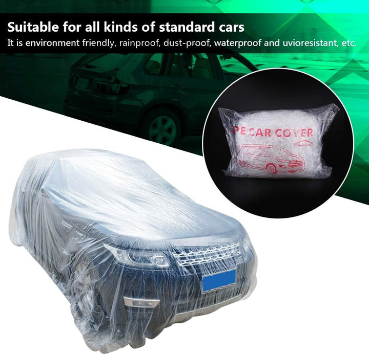 KIMISS Car Cover Outdoor Wasserdichter Staub Regen Schnee beständiger Schutz vorübergehender Wegwerf