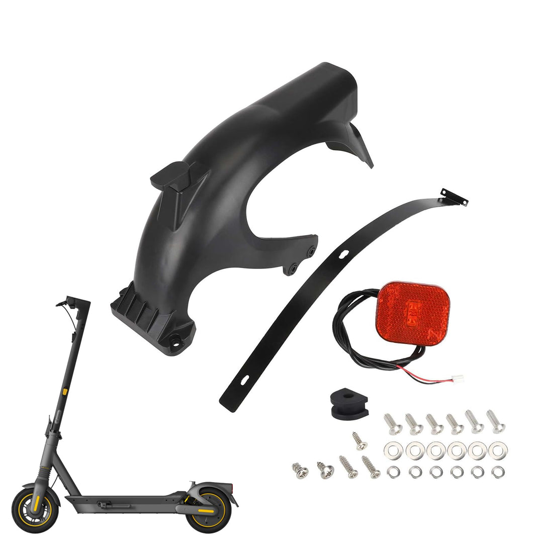 Schutzblech hinten + LED Rücklicht für Ninebot Max G2 Schutzblech Mudgaurd Fender Taillight Haken fü