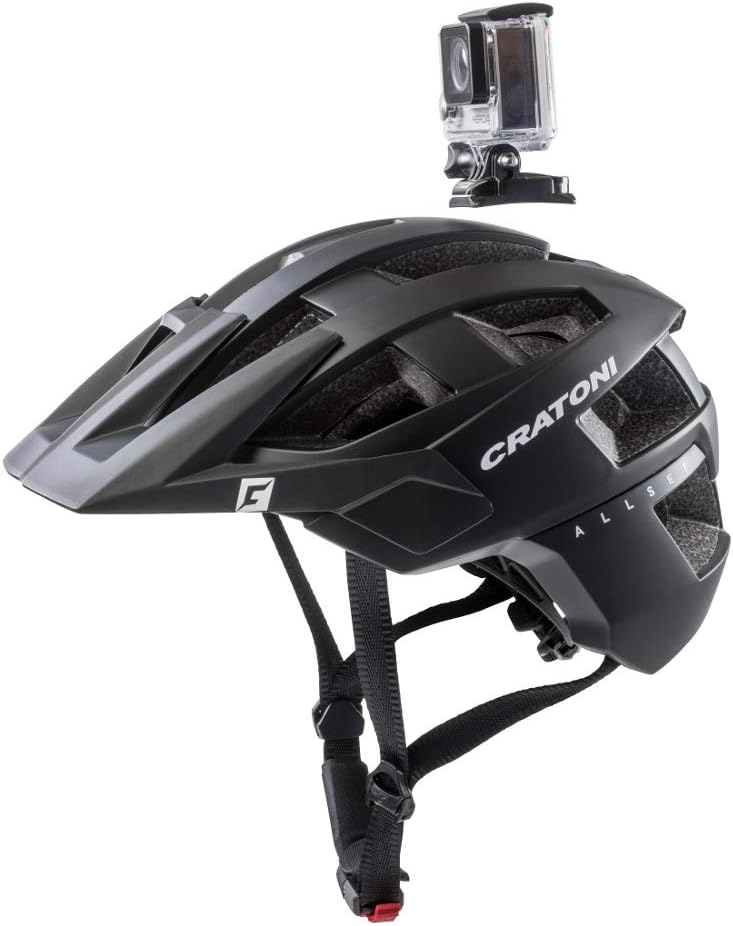 Cratoni AllSet MTB Helm schwarz/grün 2022 Fahrradhelm grau-Neongelb S/M (54-58 cm), grau-Neongelb S/