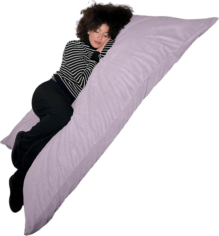 bananair - Sitzsack XXL aus Cordstoff Breit Gerippt für Kinder und Erwachsene - Weich und Bequem - M