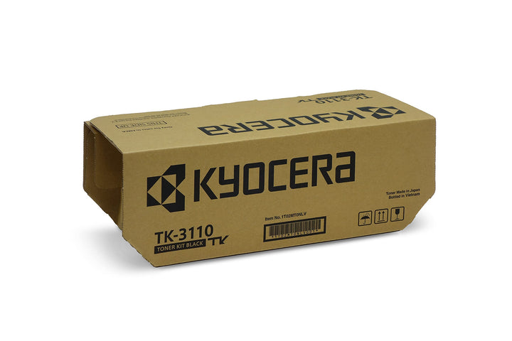 Kyocera TK-3110 Original Toner-Kartusche 1T02MT0NL0 Schwarz. Kompatibel für FS-4100DN, FS-4200DN, FS