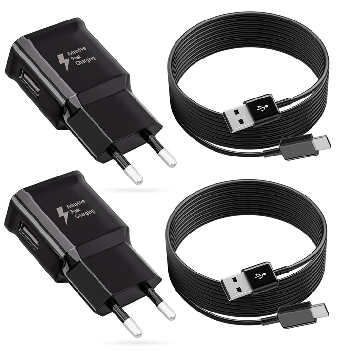 Ladegerät und Ladekabel USB C für Samsung Galaxy A15 A14 A13 A05s A55 A35 A34 A33 A25 A23 A53 S10 S1