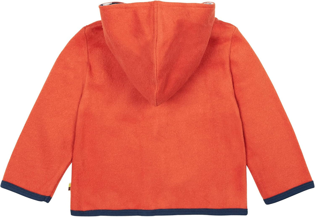loud + proud Unisex Kinder Fleece, GOTS Zertifiziert Jacke 62-68 Cinamon, 62-68 Cinamon