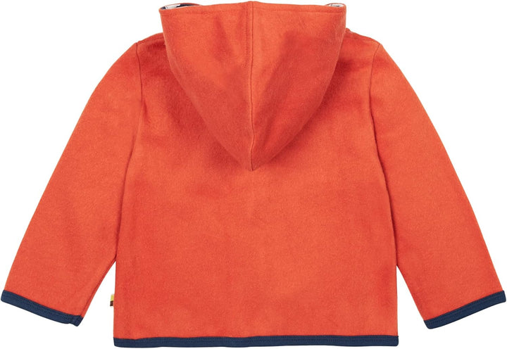 loud + proud Unisex Kinder Fleece, GOTS Zertifiziert Jacke 62-68 Cinamon, 62-68 Cinamon