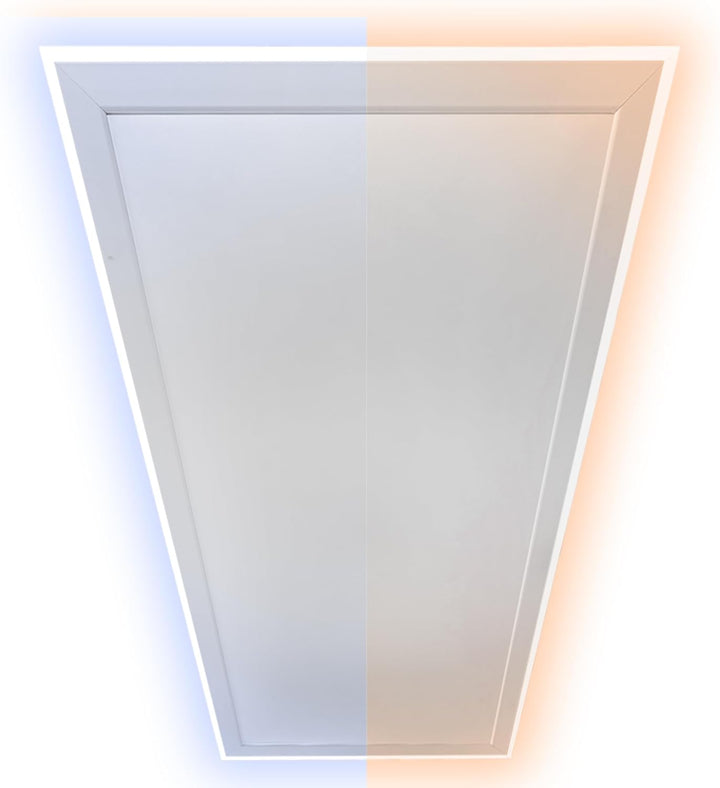 Heidenfeld Infrarotheizung HF-HP500 mit Licht | - LED Rahmen - Infrarot Deckenheiz