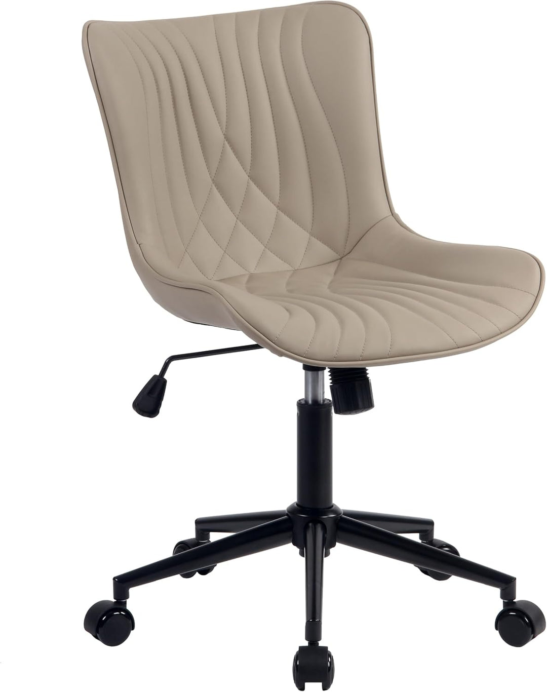 YOUTASTE Ergonomischer Bürostuhl Schaukeldrehstuhl Lounge Stuhl Höhenverstellbare 360° Kunstleder Dr