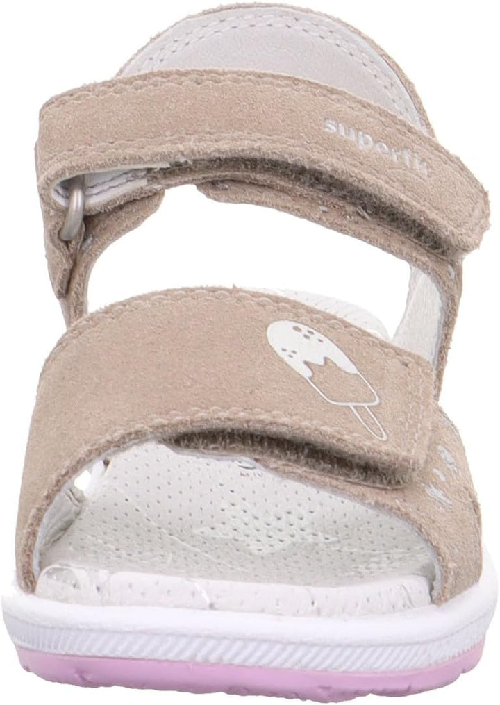 Superfit Mädchen EmilySandale 28 EU Beige 4000, 28 EU Beige 4000