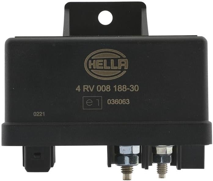 HELLA 4RV 008 188-301 Steuergerät, Glühzeit - 12V - 6-polig - Vorglühzeit: 8sec. - nachglühfähig - m