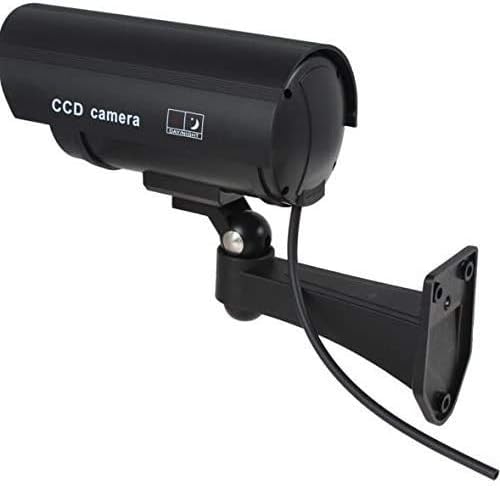 BW 2 stücke 1100B Outdoor Indoor Fake Dummy Imitation CCTV Überwachungskamera mit Blinklicht Kugel F