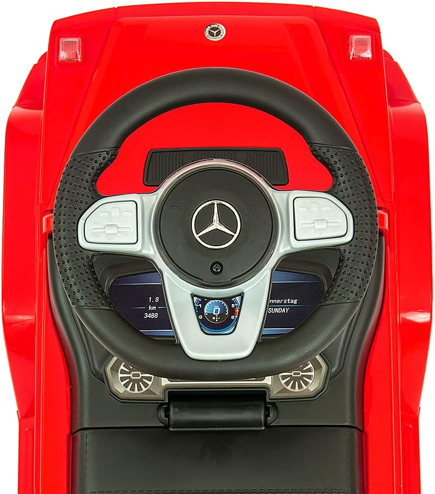 Milly Mally Mercedes G350D S Rutscher Auto für Kinder ab 1 Jahr interaktives Rutschauto mit Hupe und