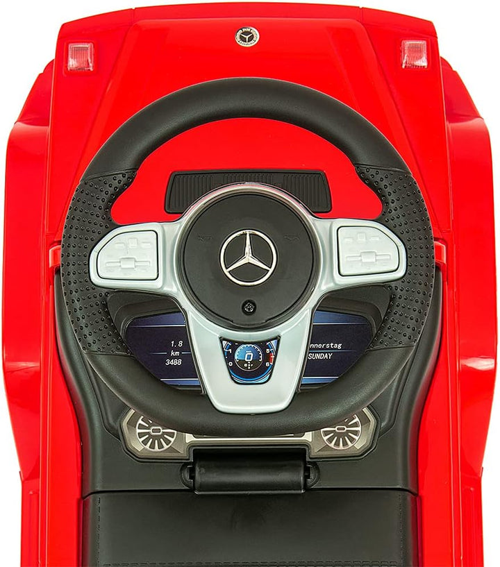 Milly Mally Mercedes G350D S Rutscher Auto für Kinder ab 1 Jahr interaktives Rutschauto mit Hupe und