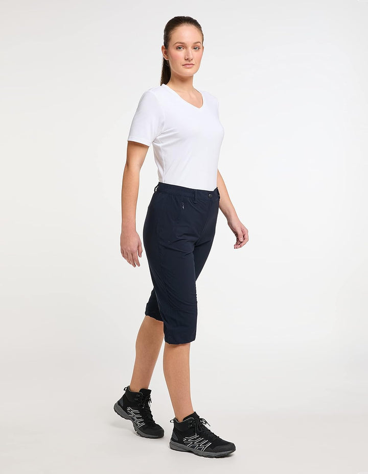HOT sportswear Damen Ordesa Caprihose 36 Navy, 36 Navy