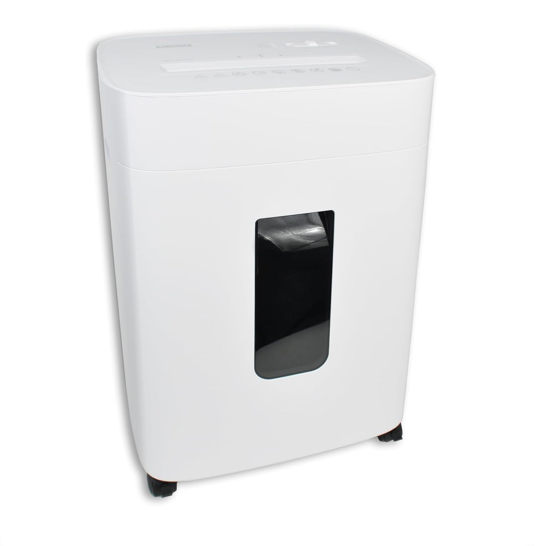 DESQ® Aktenvernichter Sicherheitsstufe P5 - Microcut (2500 Partikel/A4), 2 x 12 mm, 20 Liter, 10 min