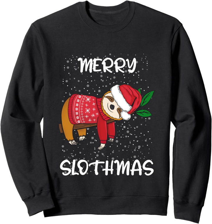Faultier Merry Christmas Sweater Santa Faultier Merry Slothmas Sweatshirt