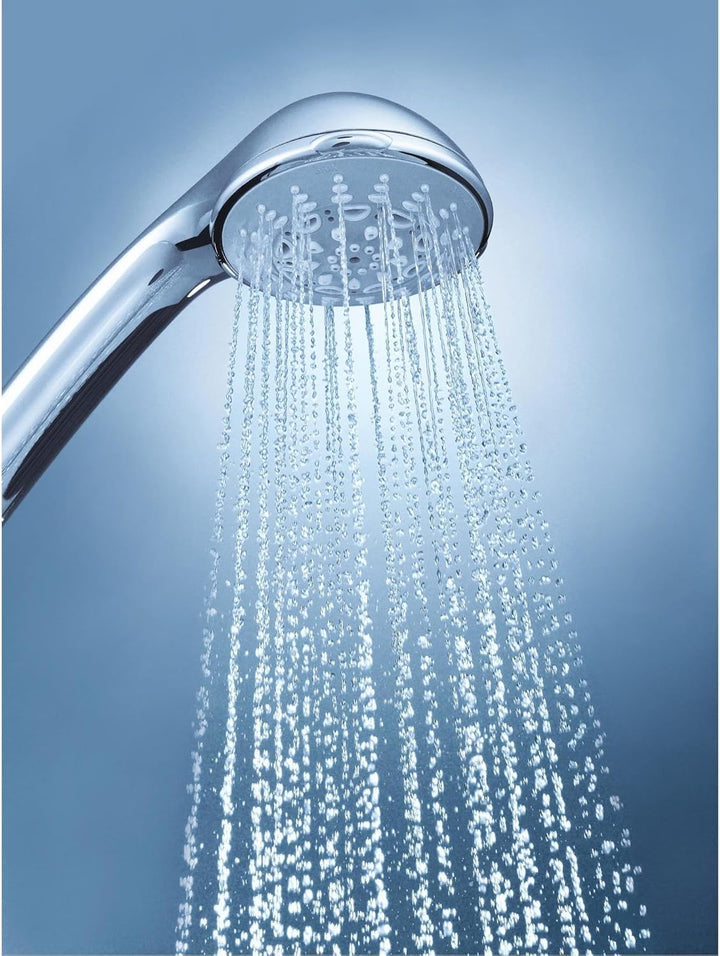 GROHE Relexa 100 Five - Handbrause (5 Strahlarten, langlebige Oberfläche, Antikalk-System), chrom, 2