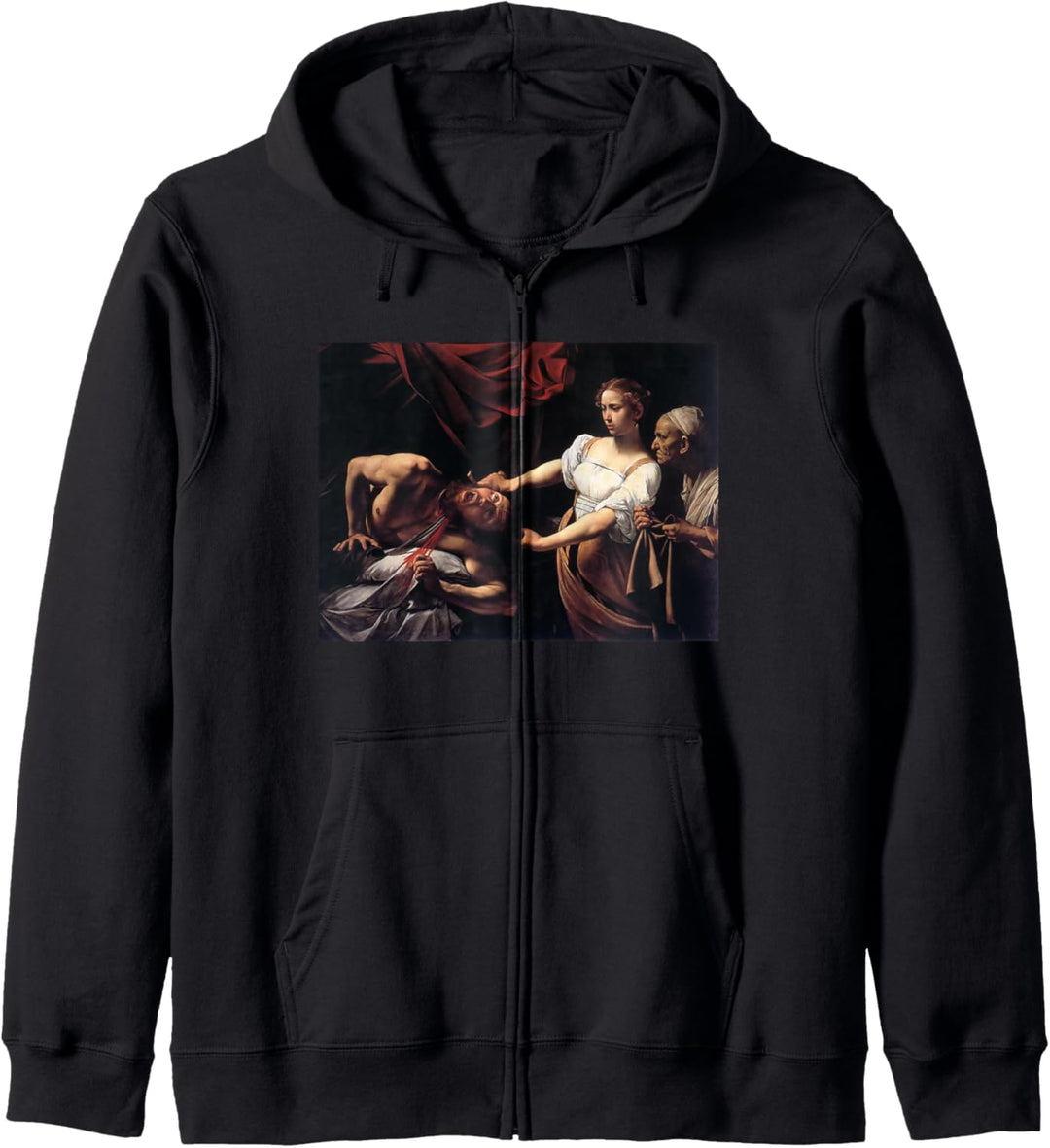 Caravaggio's Judith Holofernes | Christian Art Painting Kapuzenjacke