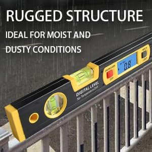 Neigungsmesser, RISEPRO Digitale Neigungsmesser Winkel Finder Gauge Spirit Level aufrecht Magnet 360
