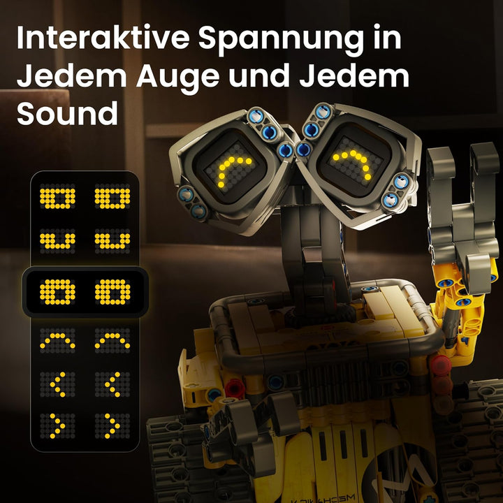 Sillbird Roboter Kinder für Jungen, 3-in-1-Technik Roboter mit App-Fernsteuerung, Wall/Mech Dinosaur