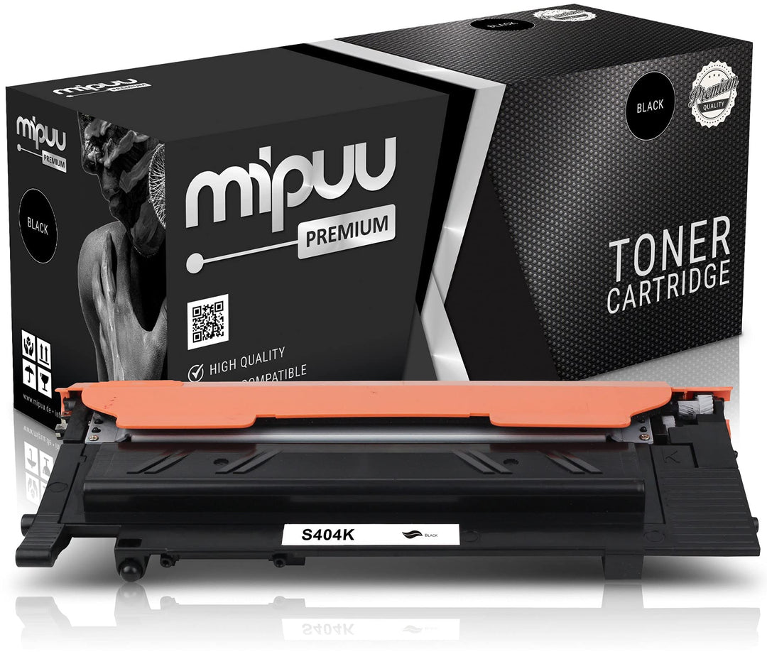 Mipuu Toner kompatibel zu Samsung CLT-K404S Schwarz für Samsung Xpress C480fw C480w C480fn C430 C430