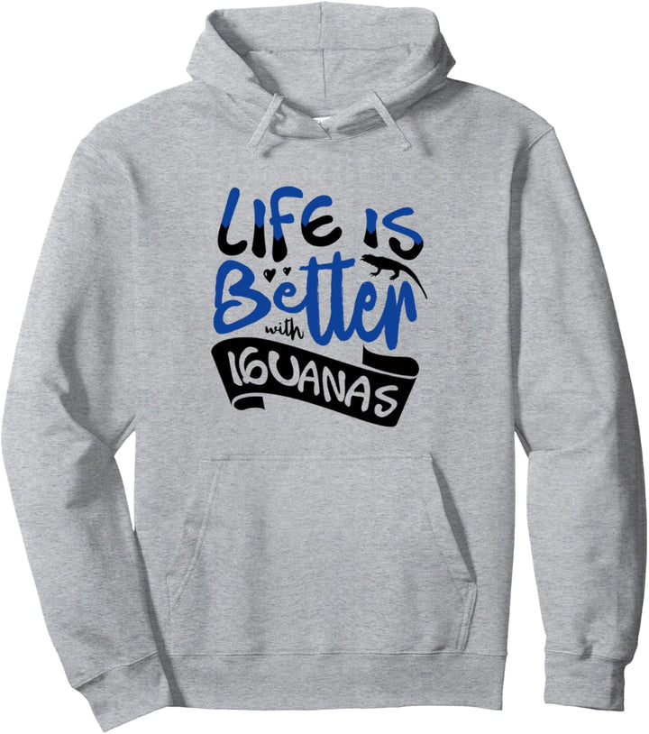 Leguan Wildlife Natur Tier Reptilien Pullover Hoodie