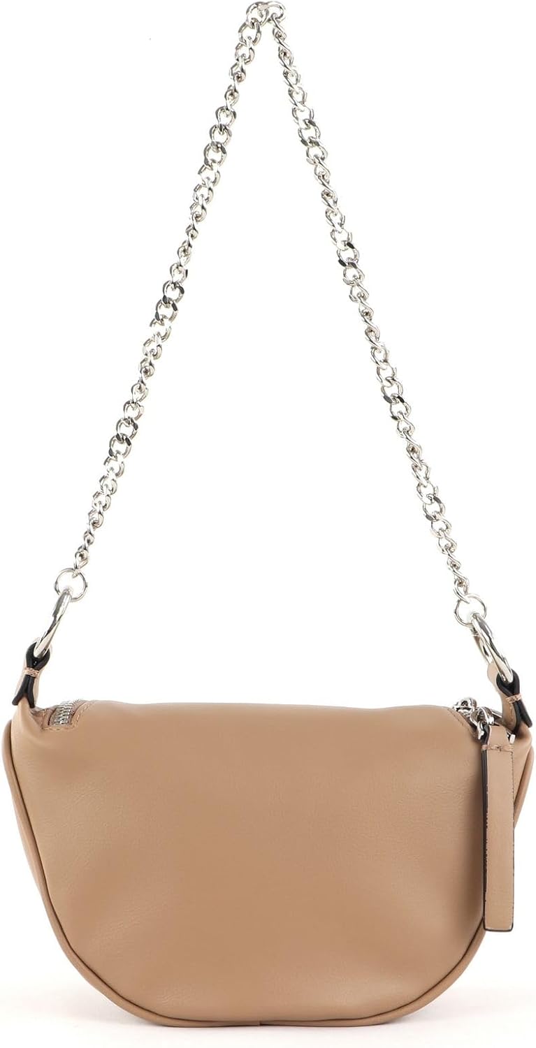 Seidenfelt Skien II - Schultertasche 19 cm smooth toffee