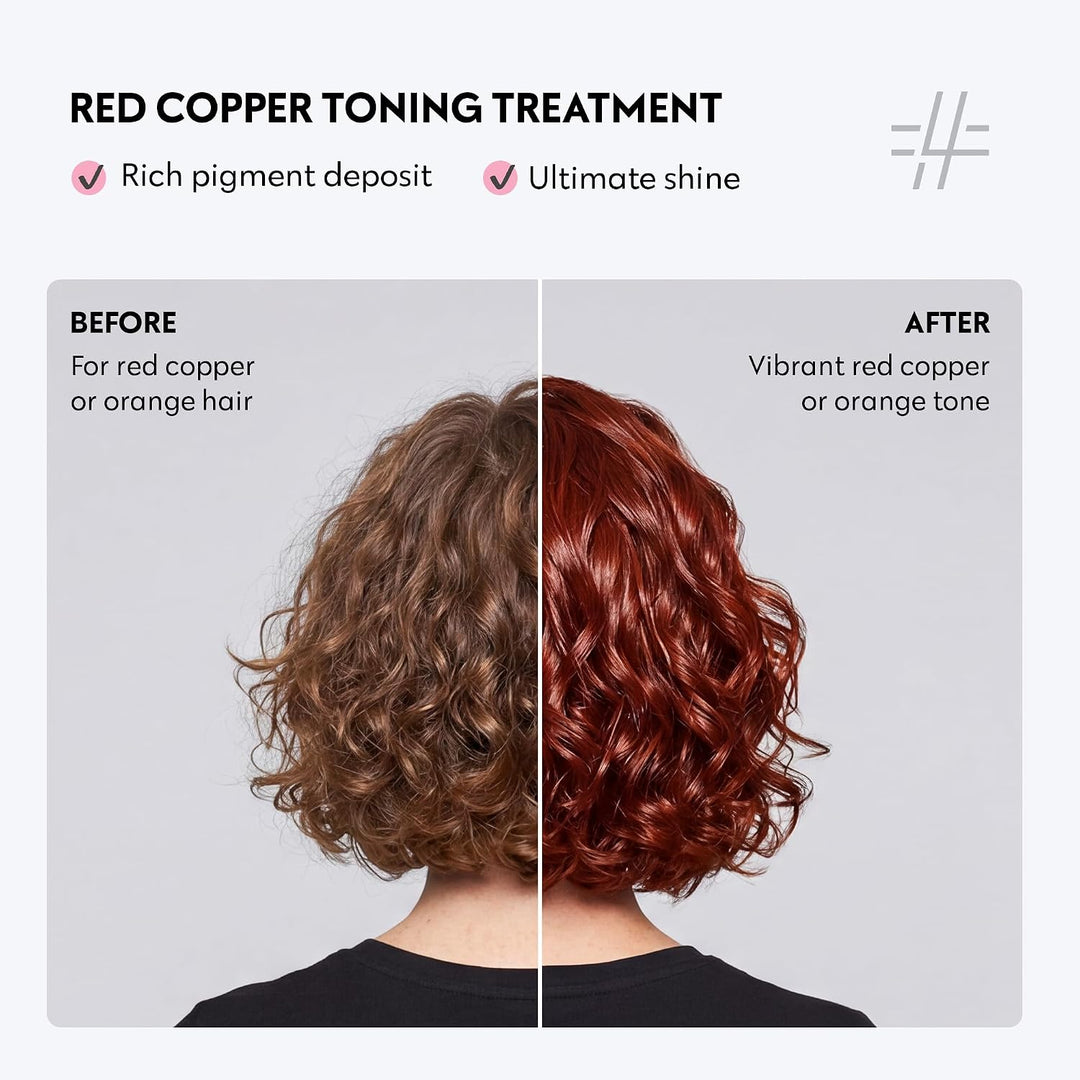 Four Reasons Haartönung Conditioner - Kupfer Rot - Natürliche Spülung und Intensivtönung für Haare -