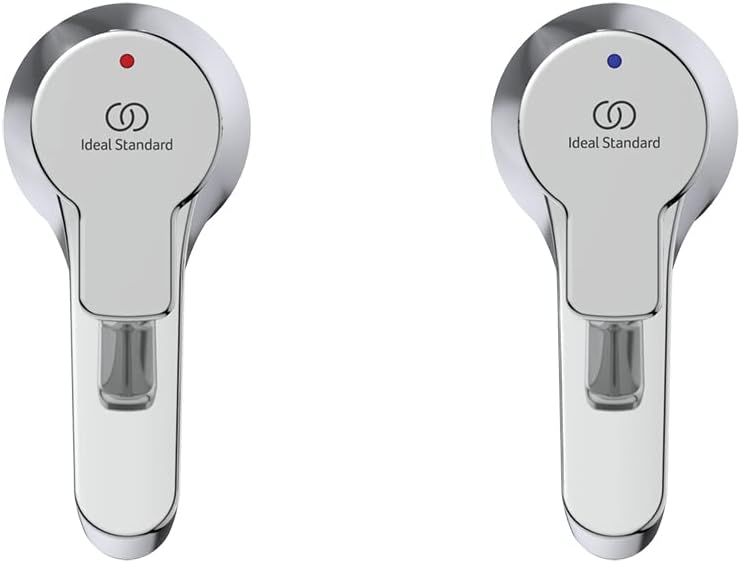 Ideal Standard B1147AA Calista bath pillar taps Badewannen-Wasserhähne, Chrome, Bath Pillar Taps