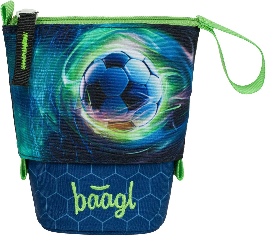 Baagl Federmäppchen Jungen - Stifteetui Kinder - Mäppchen Etui für Schule - Robuste Federtasche & Fe
