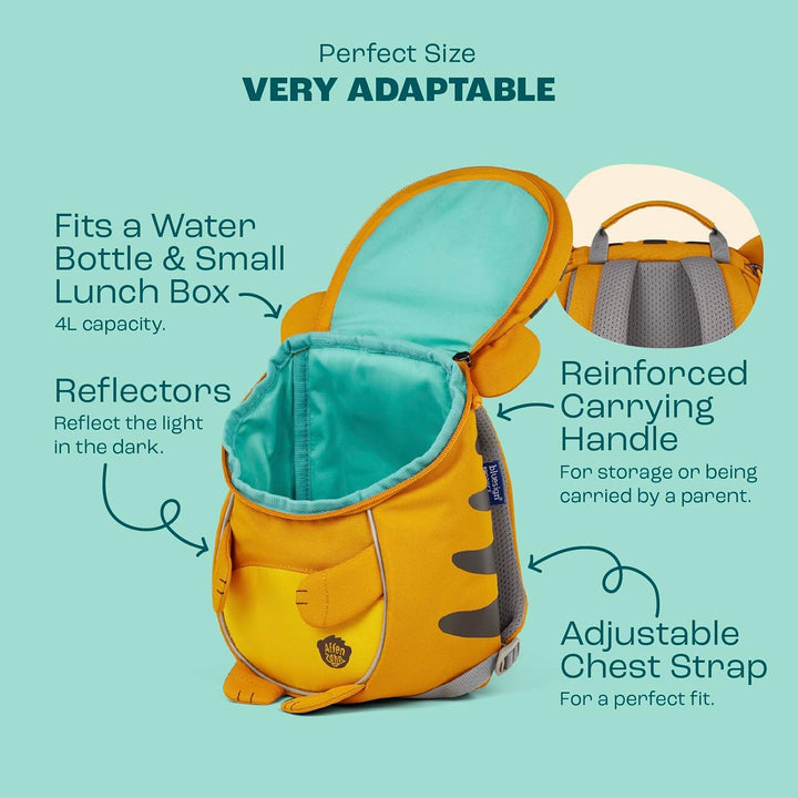 Affenzahn Kinderrucksack Kleiner Freund | Ergonomischer Kindergarten-Rucksack für Kinder von 1 bis 3