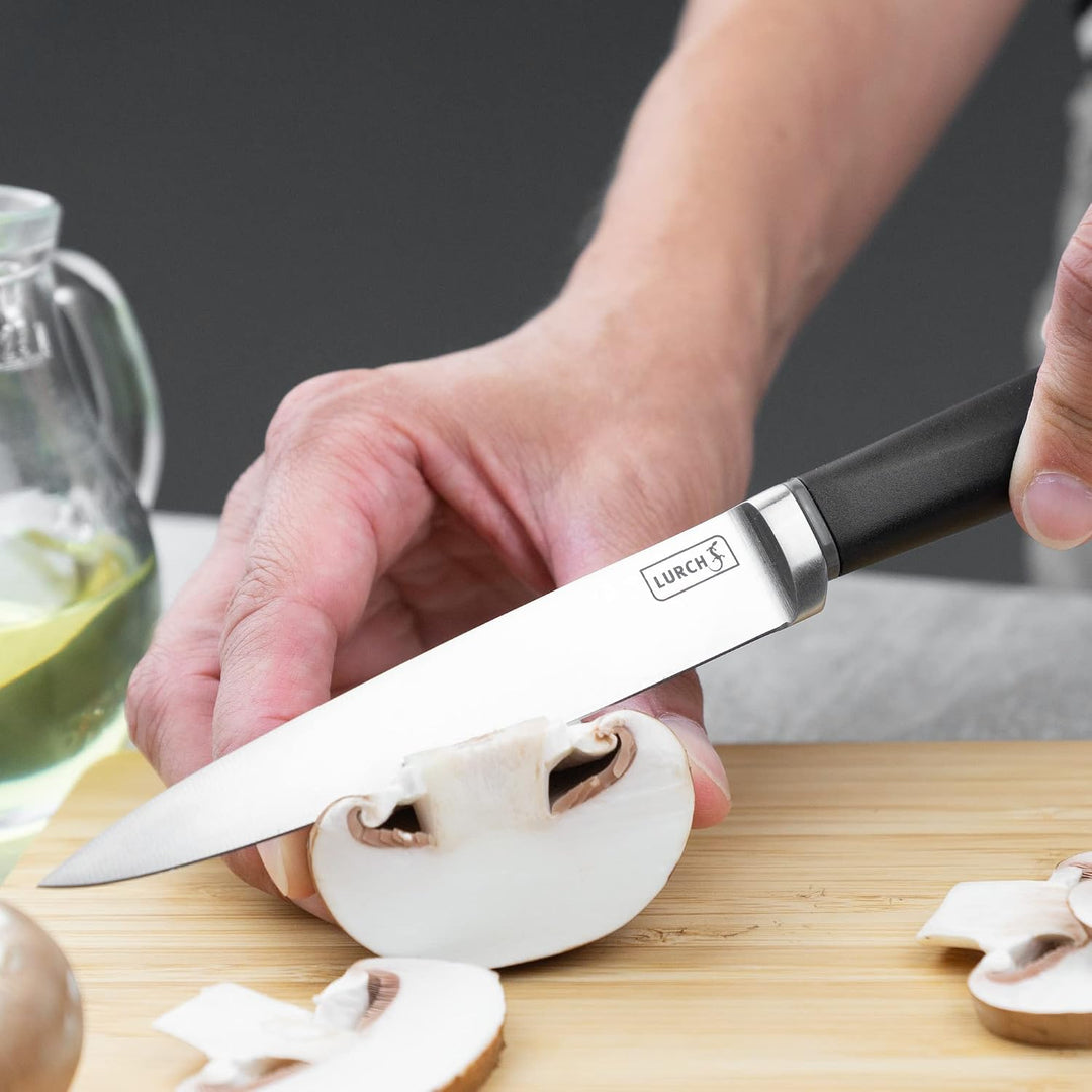 Lurch 230480 TANGO Messer Starter-Set 3tlg: Brotmesser, Kochmesser und Universalmesser aus korrision