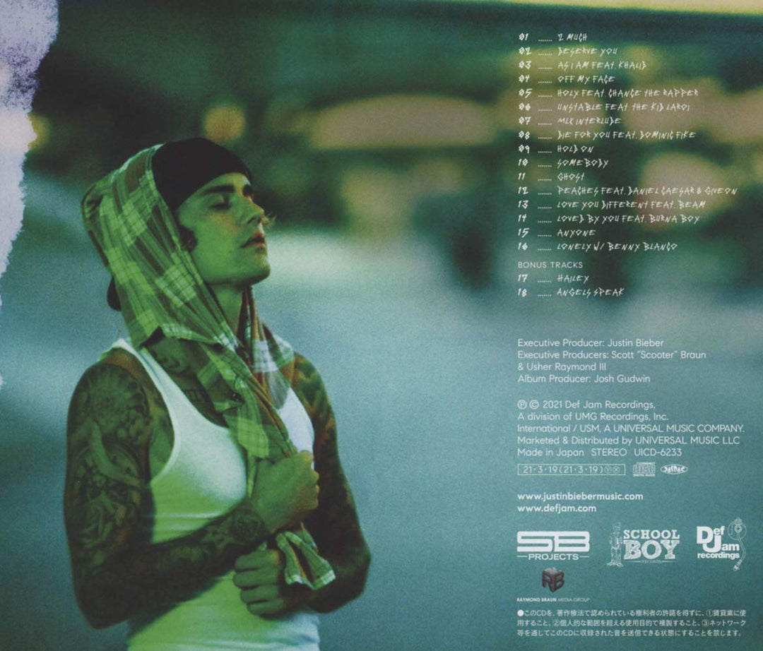 Justice, Audio-CD