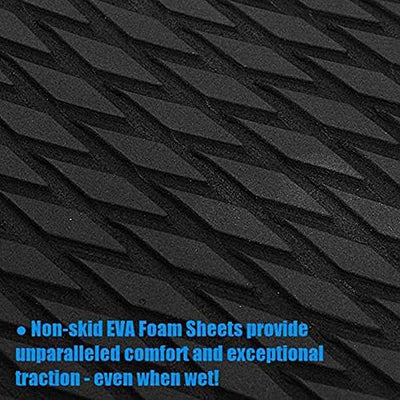 Giyofom Surfboard Mat Surfboard Traktion Eva Deck Pad Surf Pads Yatch Deck Pad 2000 x 650mm Surfen Z