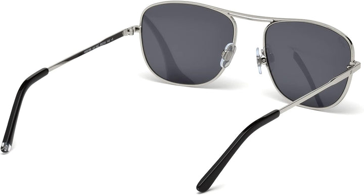 WEB Unisex-Erwachsene WE0199 16E 55 Brillengestelle, Silber (Palladio LucMarrone), 55.0